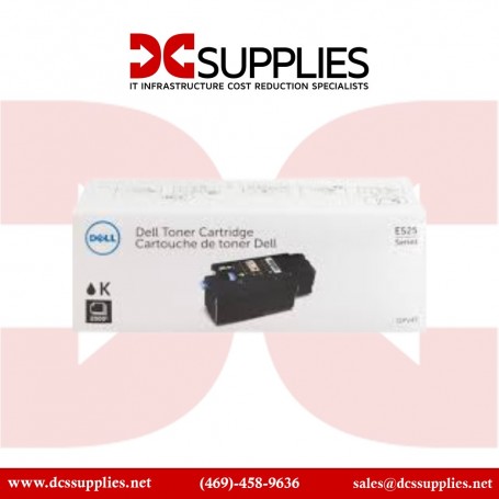 Dell DPV4T E525W Black Toner 593-BBJX H3M8P (DPV4T)