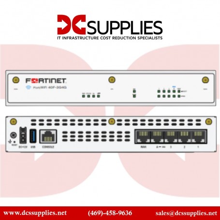 Fortinet FG-40F-3G4G-BDL-950-36 network security firewall appliance with 36 months Service (FG-40F-3G4G-BDL-950-36)