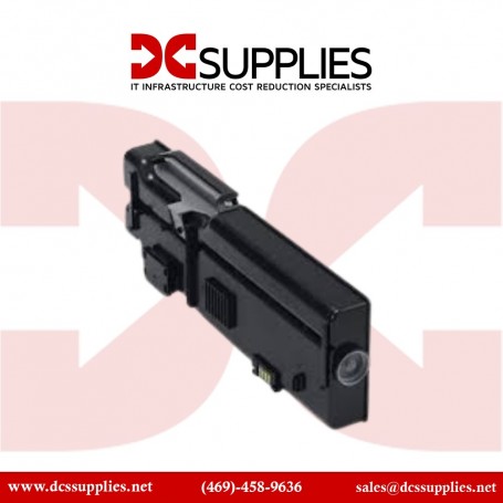 Dell HD47M C266X Toner 1200-PGS Black C266XDN/DNF Black Toner 593-BBBM (HD47M)