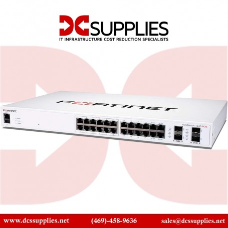 Fortinet FS-624F Forti Switch managed 24 port poe Ethernet switch (FS-624F)