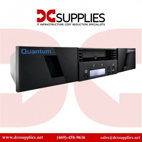 Quantum ET-QL9AE-YE Superloader 3, One LTO-9HH Tape Drive, Model C, Eight Slots (ET-QL9AE-YE)