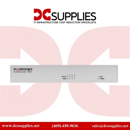 Fortinet FRC-100G FortiRecorder 100G 16 Channels 2TB Storage Standalone NVR (FRC-100G)