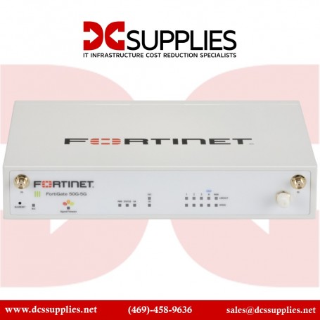 Fortinet FWF-50G-SFP-A-BDL-950-12 Forti WiFi firewall security appliance WiFi 6 with 1 year Support (FWF-50G-SFP-A-BDL-950-12)