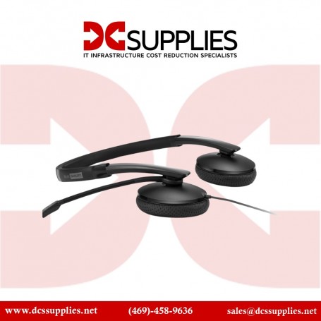 Lenovo 4XD1M45626 Audio_Bo Wired Headset VOIP HS (Teams) (4XD1M45626)