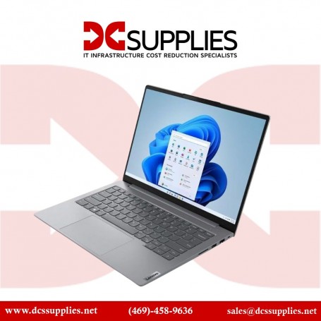 Lenovo 21KJ0009US 14" ThinkBook 14 G6 ABP Multi-Touch Laptop (Arctic Gray) (21KJ0009US)