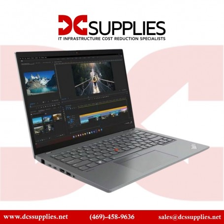Lenovo 21HD0028US 14" ThinkPad T14 Gen 4 Notebook (Storm Gray) (21HD0028US)