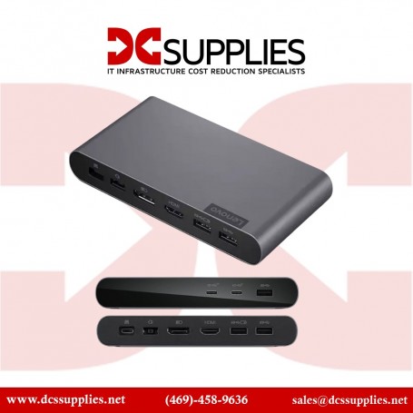 Lenovo 40B30090US USB-C Business Dock -Us (40B30090US)