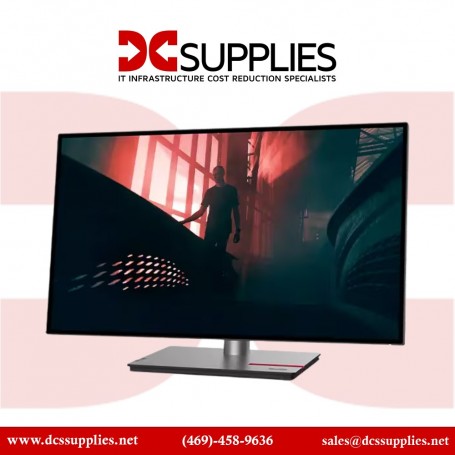 Lenovo 63A2GAR1US 27 inch QHD 2560X1440 4SIDE Near-Edgeless Display (63A2GAR1US)