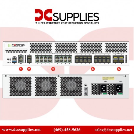 Fortinet FG-2600F FortiGate 2600F Security Appliance (FG-2600F)