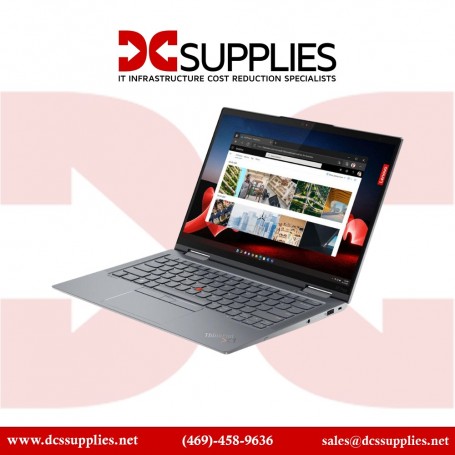 Lenovo 21HQ001NUS 14" ThinkPad X1 Yoga Gen 8 Multi-Touch 2-in-1 Laptop (Storm Gray) (21HQ001NUS)