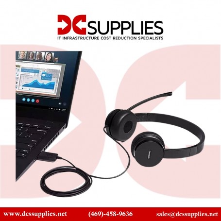 Lenovo 4XD0X88524 Audio Bo 100 Ster USB Headset (4XD0X88524)