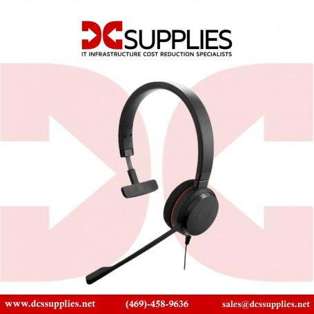Jabra 4993-829-209 Evolve 20 UC Mono Corded USB Headset (4993-829-209)