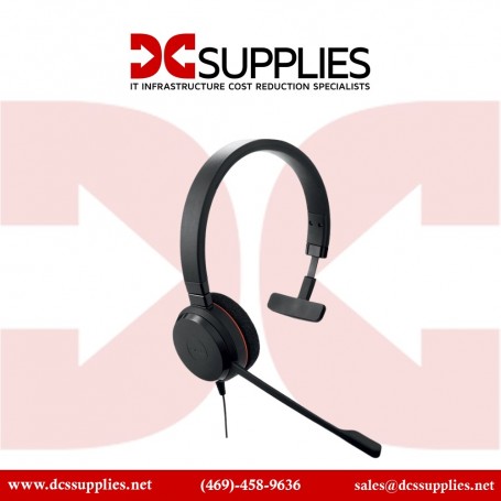 Jabra 4993-829-289 Evolve 20 UC Mono USB-C Headset (4993-829-289)