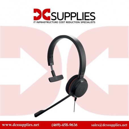 Jabra 4993-829-289 Evolve 20 UC Mono USB-C Headset (4993-829-289)