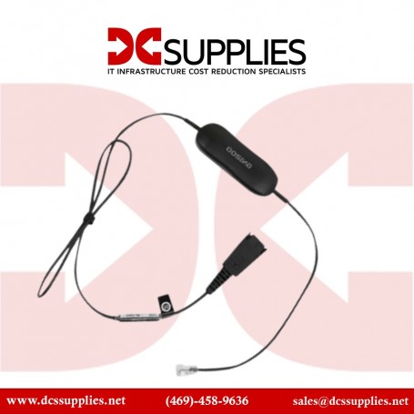 Jabra 88001-04 GN1216 Coiled Cord Adapter for Avaya 1600/9600 Phones (88001-04)