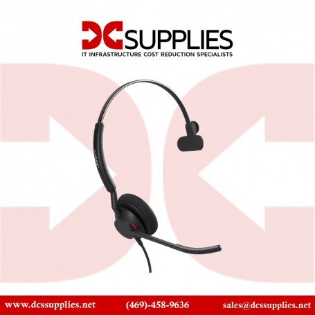Jabra 5093-610-279 Engage 50 II Mono Wired Headset with Boom Microphone (5093-610-279)