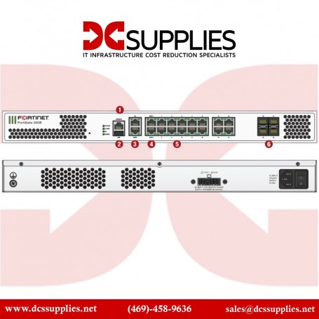 Fortinet FG-601E-BDL-950-12 FortiGate 601E UTM Bundle FortiCare Security Appliance (FG-601E-BDL-950-12)