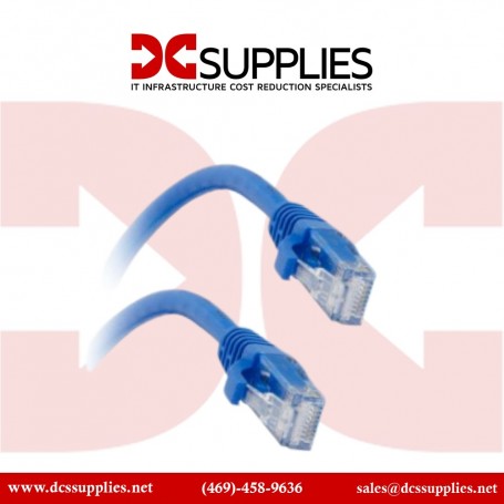 C2G 00703 Cat6a Snagless Unshielded Ethernet Network Patch Cable Blue 25ft (00703)