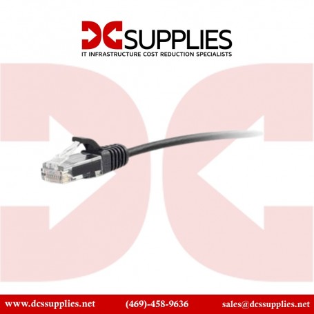 C2G 00734 14ft Cat6a Snagless Unshielded Ethernet Patch Cable Black (00734)