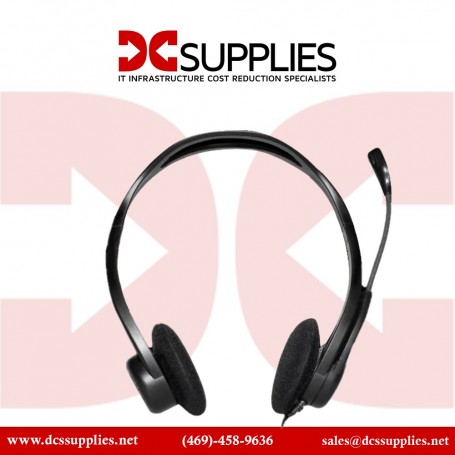 Logitech 981-000710 USB H370 PC Headset - Comfortable, Lightweight, Noise Cancelling (981-000710)