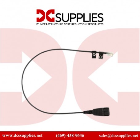 Jabra 8800-00-01 Direct Connect Cord QD-RJ-9 Straight Cord (8800-00-01)