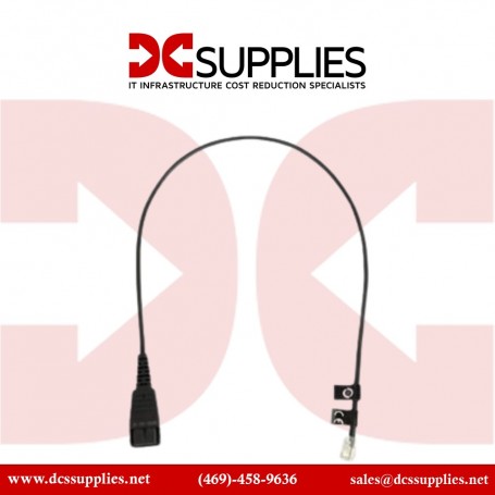Jabra 8800-00-01 Direct Connect Cord QD-RJ-9 Straight Cord (8800-00-01)