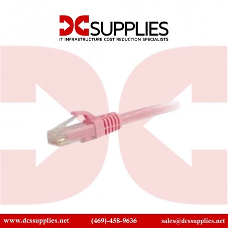 C2G 50871 35ft (10.7m) Cat6a Snagless UTP Ethernet Network Patch Cable Pink (50871)