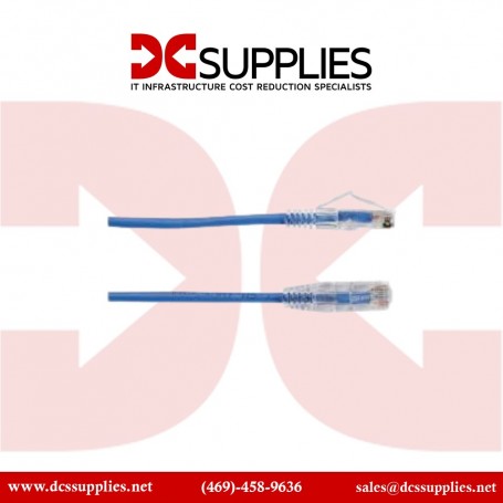 C2G C2G43815 3ft Cat6a Shielded Network Patch Cable Blue TAA Compliant (C2G43815)