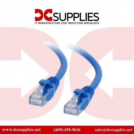 C2G 00680 9ft Cat6a Snagless Shielded Ethernet Patch Cable Blue (00680)