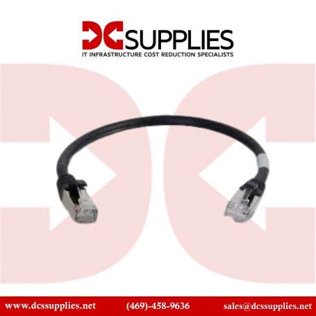 C2G 00718 15ft Cat6a Snagless Shielded Ethernet Network Patch Cable Black (00718)
