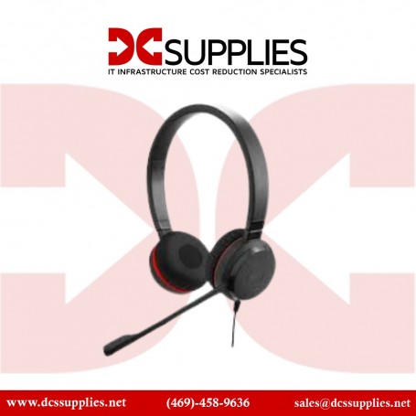 Jabra 4999-829-409 Evolve 20 SE Stereo UC Leatherette Headset (4999-829-409)