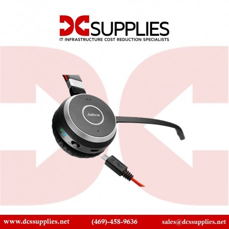Jabra 6599-833-399 Evolve 65 SE Link380A MS Stereo Headset with Charging Stand (6599-833-399)