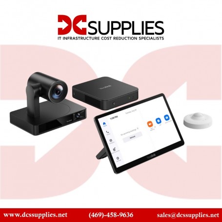 Yealink ZVC860-C5-000 Zoom Rooms Kit for Medium and Large Meeting Rooms (ZVC860-C5-000)