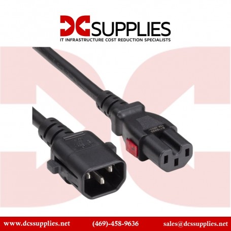 Ruckus PCUSA-C15 power cable NEMA 5-15 to IEC 60320 C15  6 ft (PCUSA-C15)