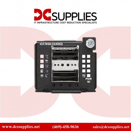 Ruckus ICX7650-2X40GQ 2-Port 40GbE QSFP Expansion Module (ICX7650-2X40GQ)
