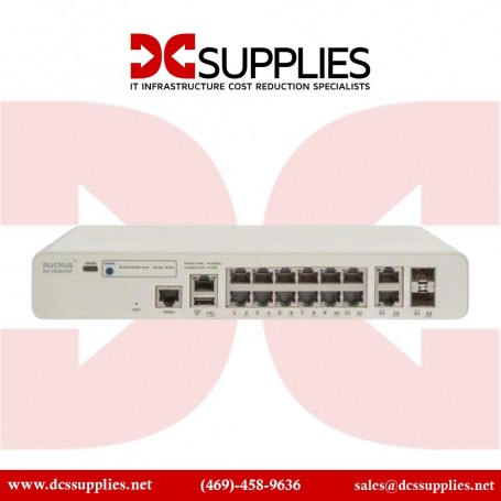 Ruckus ICX7150-C12P-2X10GR-A 12-Port 1G PoE+ Managed Switch (ICX7150-C12P-2X10GR-A)