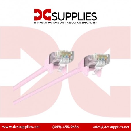 Belkin A3L980-04-PNK-S 4FT Cable CAT6 UTP Patch-Snagless RJ45 M/M Pink (A3L980-04-PNK-S)