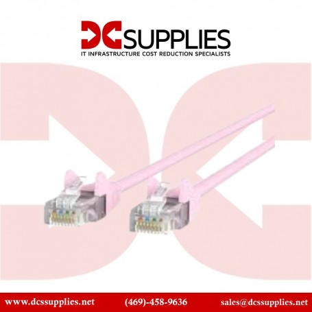 Belkin A3L980-04-PNK-S 4FT Cable CAT6 UTP Patch-Snagless RJ45 M/M Pink (A3L980-04-PNK-S)