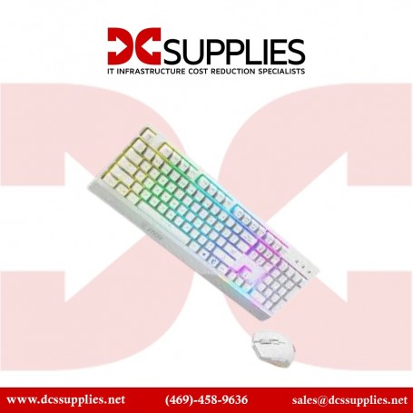 MSI (VIGORGK30CW) KB Vigor GK30 Combo White Keyboard and Mouse (GK30 White+GM11 White (VIGORGK30CW)