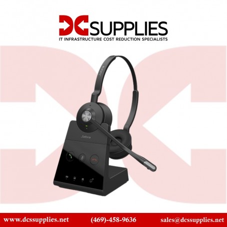 Jabra 5099-610-189 Engage 50 Stereo Noise Canceling Over-the-Head Headset (5099-610-189)