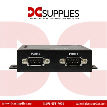 StarTech.com NETRS2322P 2 Port Serial-to-IP Ethernet Device Server (NETRS2322P)
