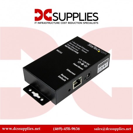 StarTech.com NETRS2321POE1 Port Serial Ethernet Device Server (NETRS2321POE)