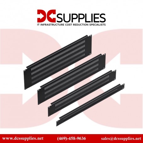 StarTech.com RKPNLHV2U Black Steel Ventilated Front Panel (RKPNLHV2U)
