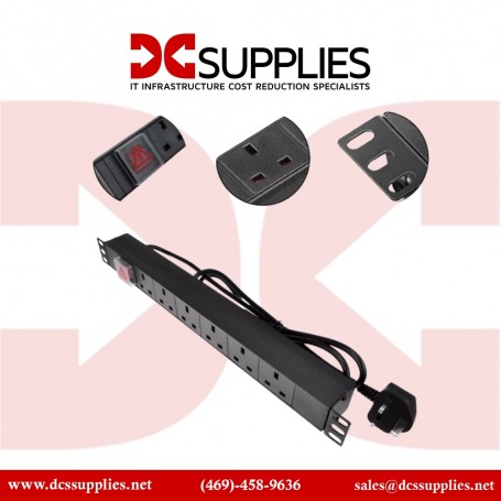StarTech.com PDU08C13H 8-Port Rack-Mount PDU - C13 Outlets (PDU08C13H)
