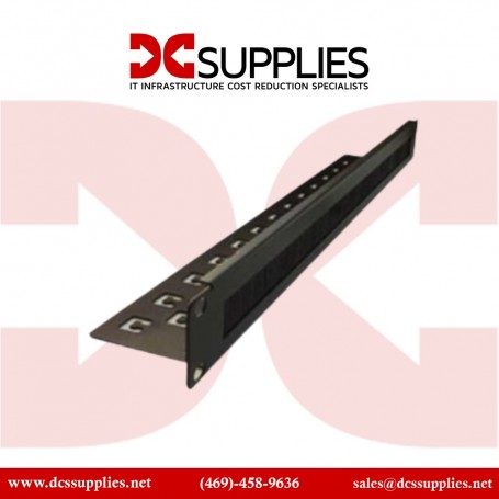 StarTech.com CMBRUSH1U Server Rack Cable  Panel (CMBRUSH1U)
