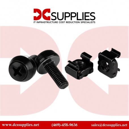 StarTech.com CABSCREWM6B x 12mm - M6 Screws Nuts (CABSCREWM6B)