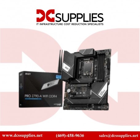 Msi Proz790awifid4 Pro Z790-a Wifiddr4 Lga 1700 Atx Motherboard (PROZ790AWIFID4)