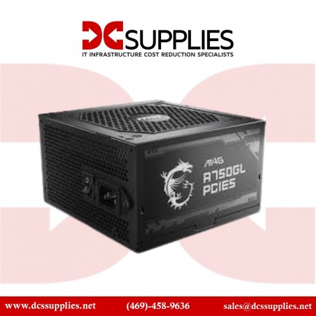 MSI MAGA750GLPCIE5 Mag A750GL PCIE5 Power Supply Unit (MAGA750GLPCIE5)