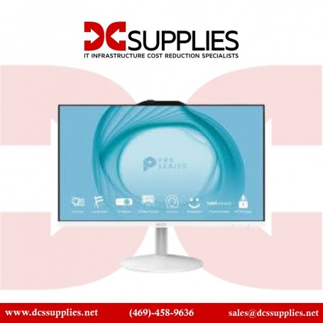 MSI PRAP24212M058 AIO Desktop 23.8" FHD IPS-Grade LED i5-12400 Irix Xe 8GB 500GB SSD White Win (PRAP24212M058)