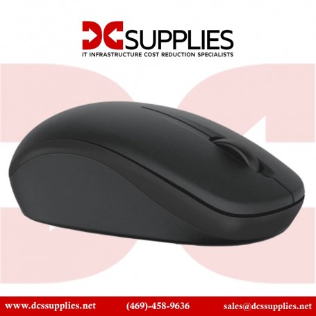 Dell WM126-BK Wireless Optical Mouse WM126 Black 570-Aalk (WM126-BK)